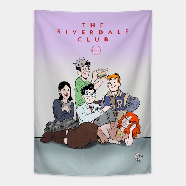 The Riverdale Club Tapestry by CrazyPencilComics