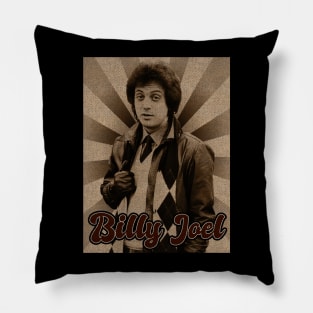 Vintage Classic Billy Joel Pillow