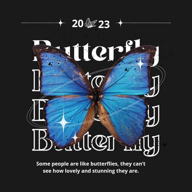 Butterfly Streetwear t-shirt by Dream Design