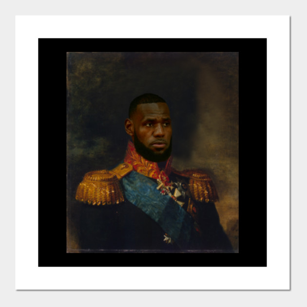 Lebron James Classical Painting Lebron James Posters And Art