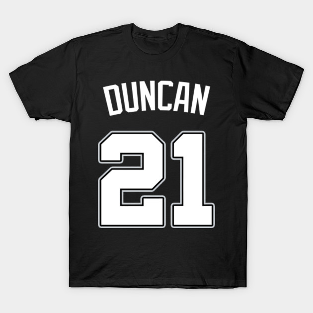 tim duncan jersey shirt