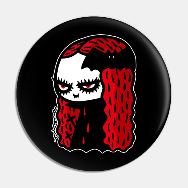 Red vampire girl Pin by MiznaWada