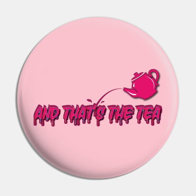 THE TEA Pin by G9Design