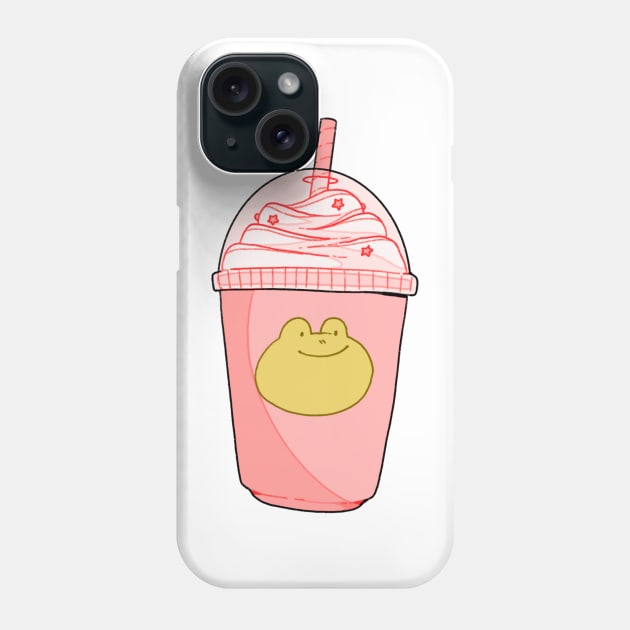 Frog latte Phone Case by PeachyDoodle