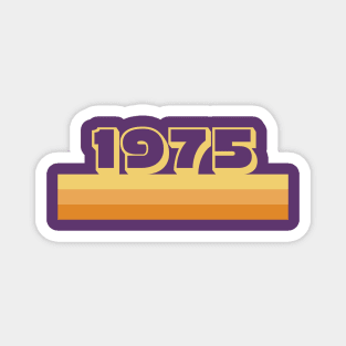 1975 classic vintage design Magnet