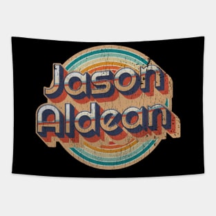 Jason Aldean Retro Tapestry