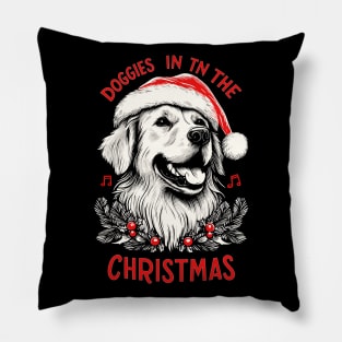 Doggies In The Christmas Pillow