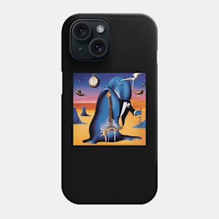 Blue Whale Musician. Phone Case