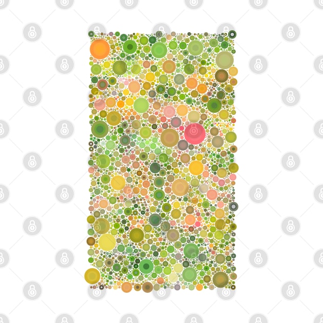 Pastel Organic Colors Abstract Bubble Earth Tones Vector Pattern by love-fi