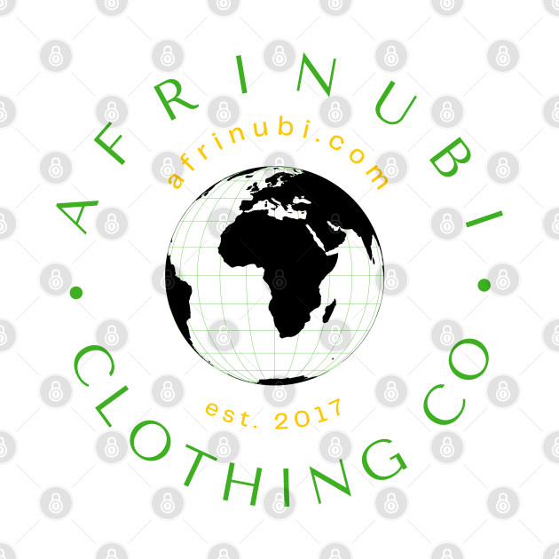 Afrinubi Clothing Company Logo - Jamaican Colors by Afrinubi™