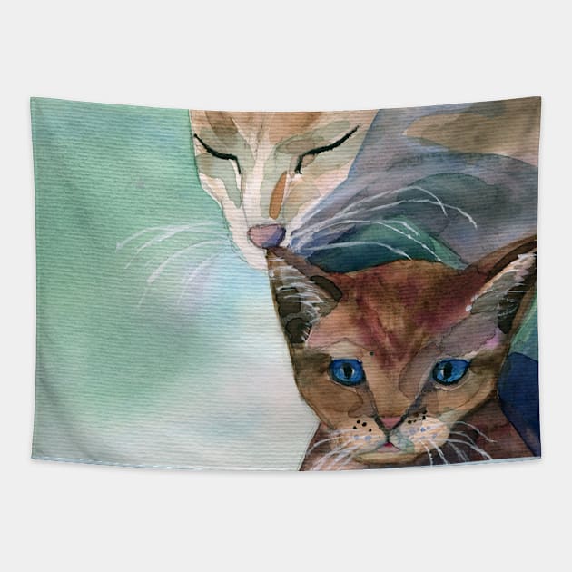 kitty Tapestry by Irina_Reznikova