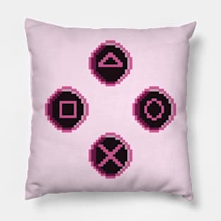 Pink Gamer Girl Pillow