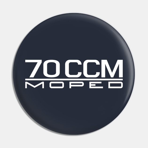 70cc moped emblem (white) Pin by GetThatCar