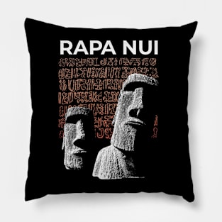 Rapa Nui Easter Island Moai Pillow