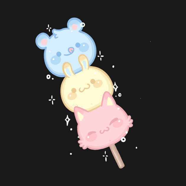 dango cute animal by BiillustrationID