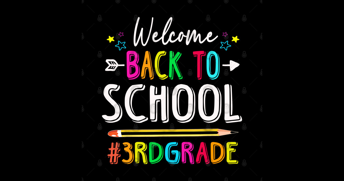 back to school 3rd grade Back To School Posters and Art Prints TeePublic