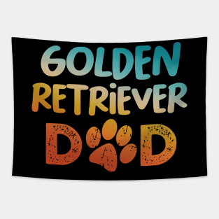 Golden Retriever Dad Tapestry