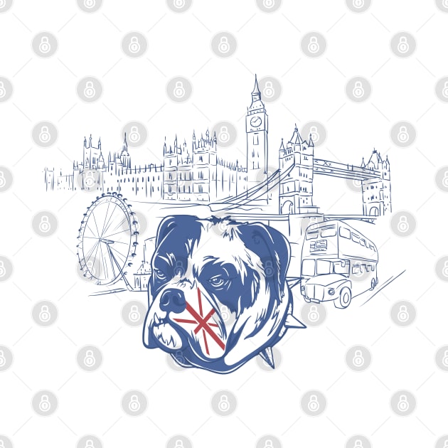 London Souvenir by Happy Art Designs