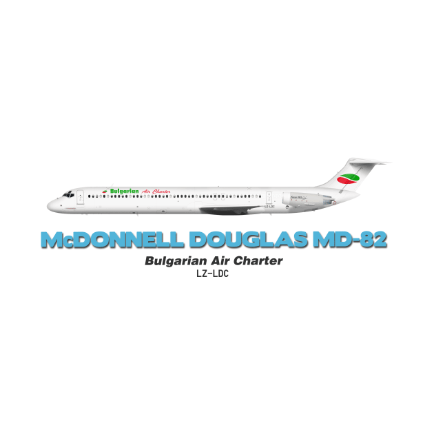 McDonnell Douglas MD-82 - Bulgarian Air Charter by TheArtofFlying