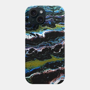 landscaping abstract fluid art Phone Case