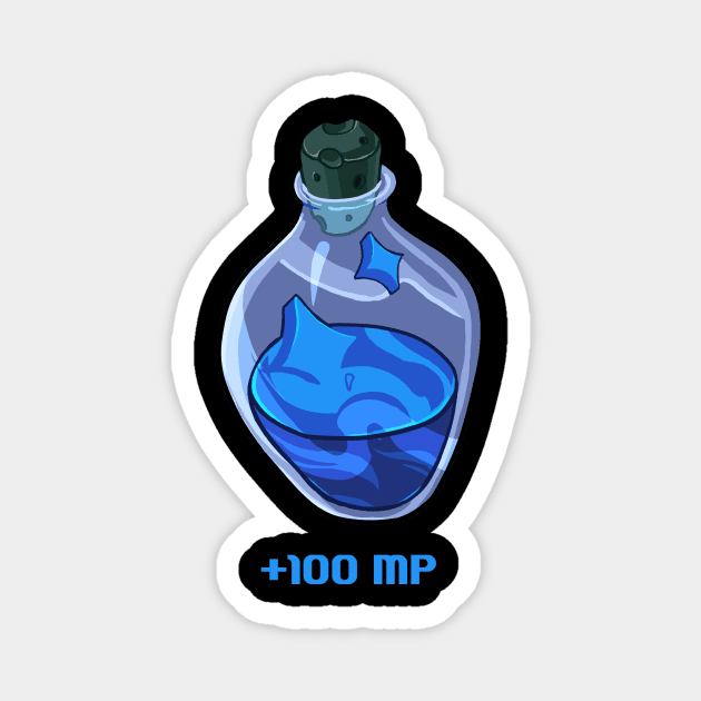 Mana Potion +100 MP Magnet by banditotees