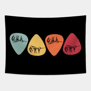 Van Halen Classic Pick Signature Tapestry