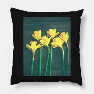 Happiness in Shades of Yellow Pillow