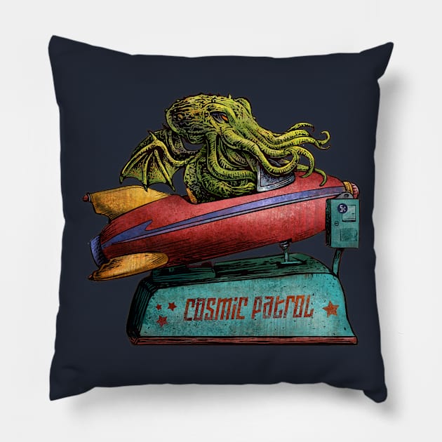 Kiddie Cthulhu Pillow by ChetArt