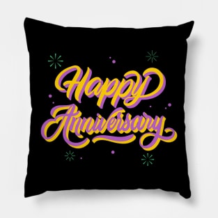 happy anniversary 2023 Pillow