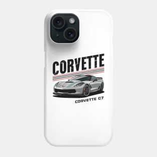 Corvette C7 Z06 JDM Drift Vintage Car Phone Case