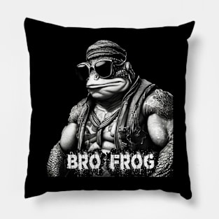 Bro Frog Pillow