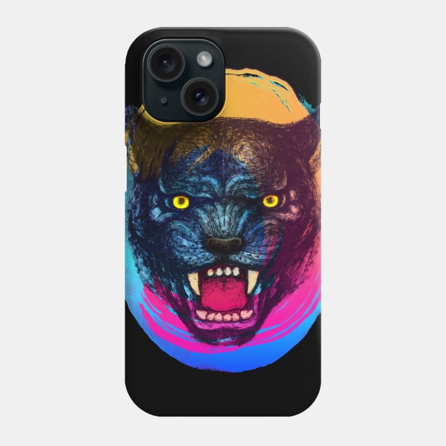 Panther Roar Phone Case by Villainmazk