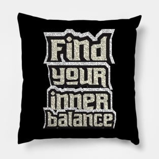Find Your Inner Balance Pillow