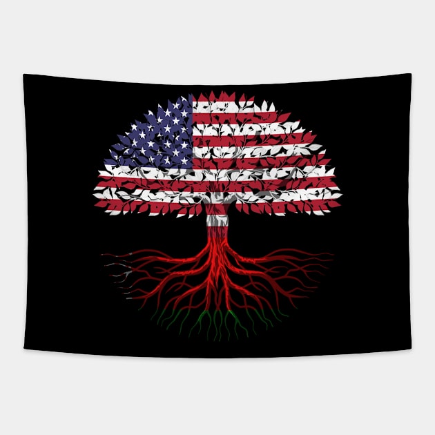 Belarusian American citizenship gift Tapestry by SerenityByAlex