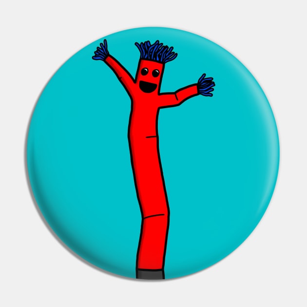 Tube Man Pin by NoirPineapple