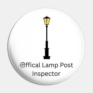 Offical Lamp Post Inspector Pin