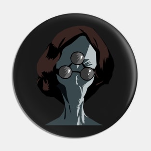 Alien Lennon Pin