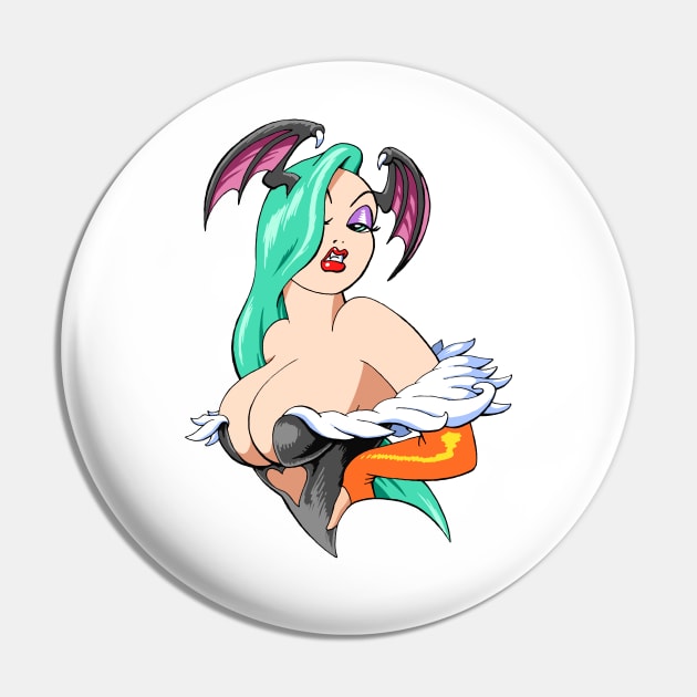 Jessica Rabbit \ Morrigan Aensland Darkstalkers Pin by SerhiyKrykun