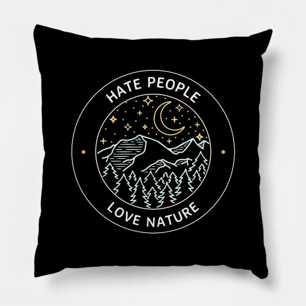 Love nature Pillow by Iskapa