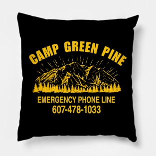 Camp Green Pine - A Haunting Call Pillow