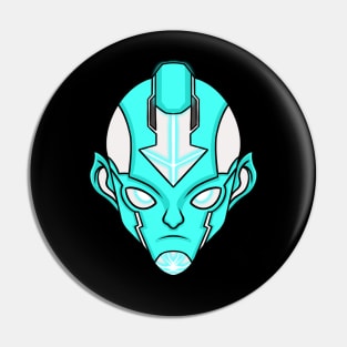 Mecha Cyborg Tosca Robotic Pin