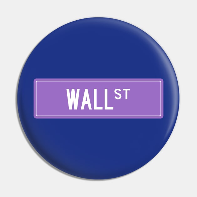 Wall st purple Pin by annacush