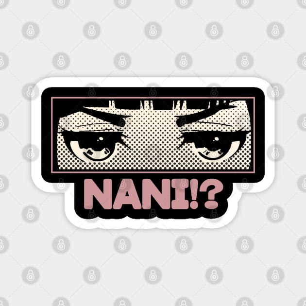 Nani!? Japanese Anime Expression Magnet by Issho Ni