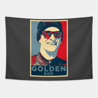 Golden God Hope Tapestry