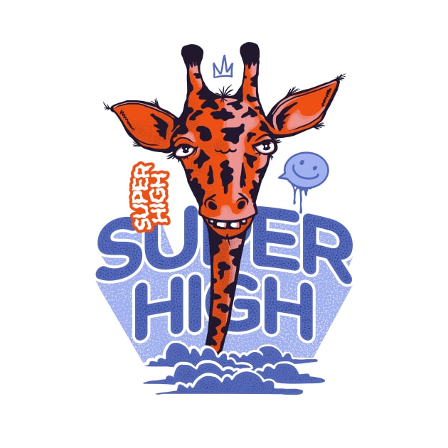 Super High Giraffe by Leoni Paganotti