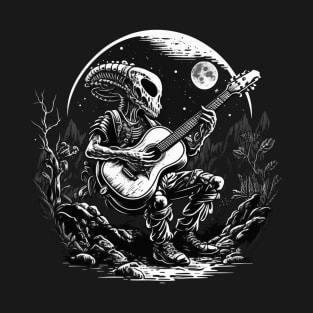 Alien Playing a Guitar T-Shirt