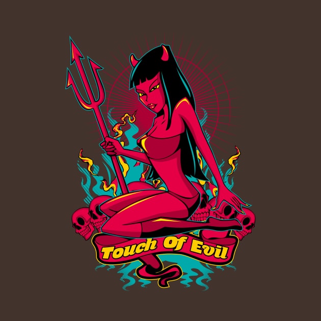 Devil Pin-Up Girl - Touch of evil by fatline