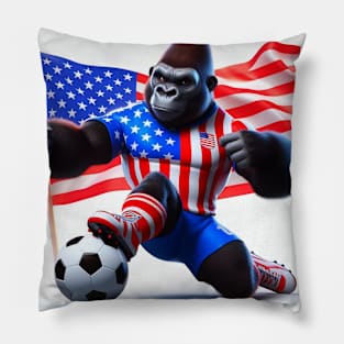 Grumpy Gorilla #16 Pillow