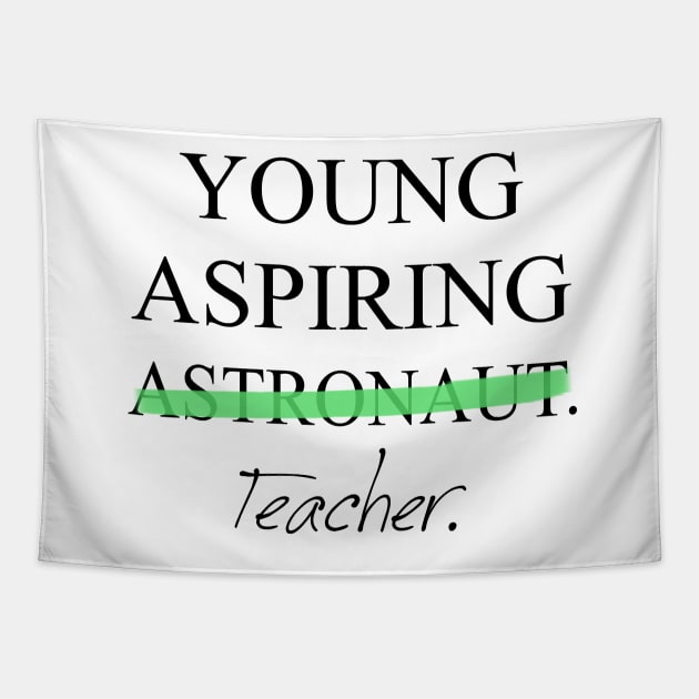 Young Aspiring Teacher Tapestry by Pixhunter