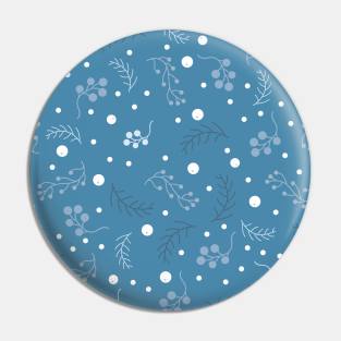 Winter Pattern Pin